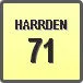 Piktogram - Typ HARRDEN: HARRDEN 071